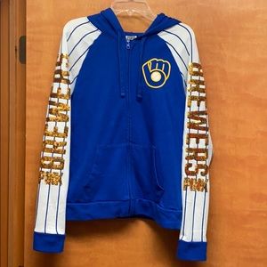 VS PINK MLB bling full zip